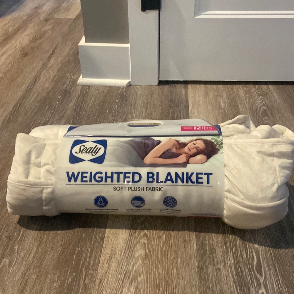 12lb weighted blanket!
